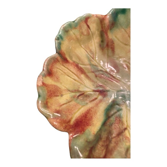 Pair of Beautiful vintage leaf dishes - Picture 6 of 8